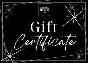 Gift Card - Light My Candle Co. Physical Gift Card