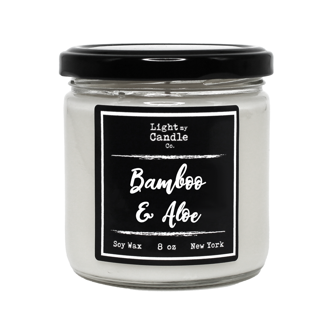 Bamboo & Aloe Soy Candle