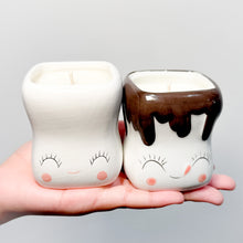 Load image into Gallery viewer, Marshmallow Candles - Set of 2
