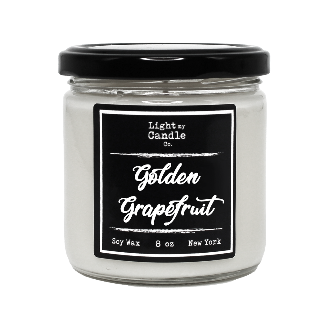 Golden Grapefruit Soy Candle