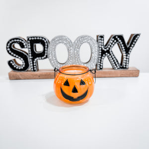 Jack O Lantern Halloween Candle