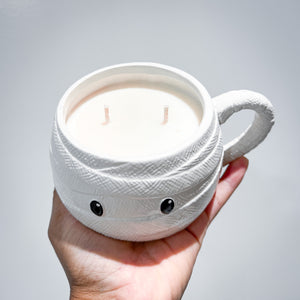 Mummy Mug Candle