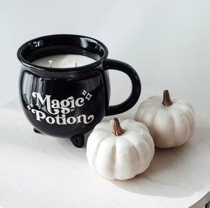 Magic Potion Cauldron Candle