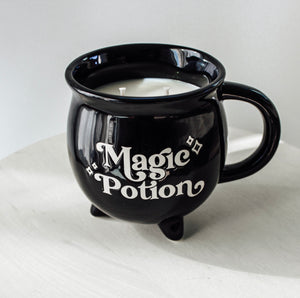 Magic Potion Cauldron Candle