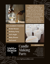 Load image into Gallery viewer, PARTY - Candle Making Party - Private Event
