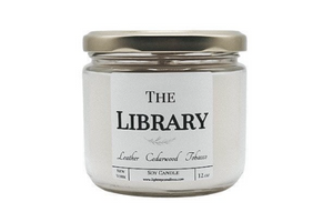 The Library - Bridgerton Inspired Soy Candle, Gift for Book Lovers