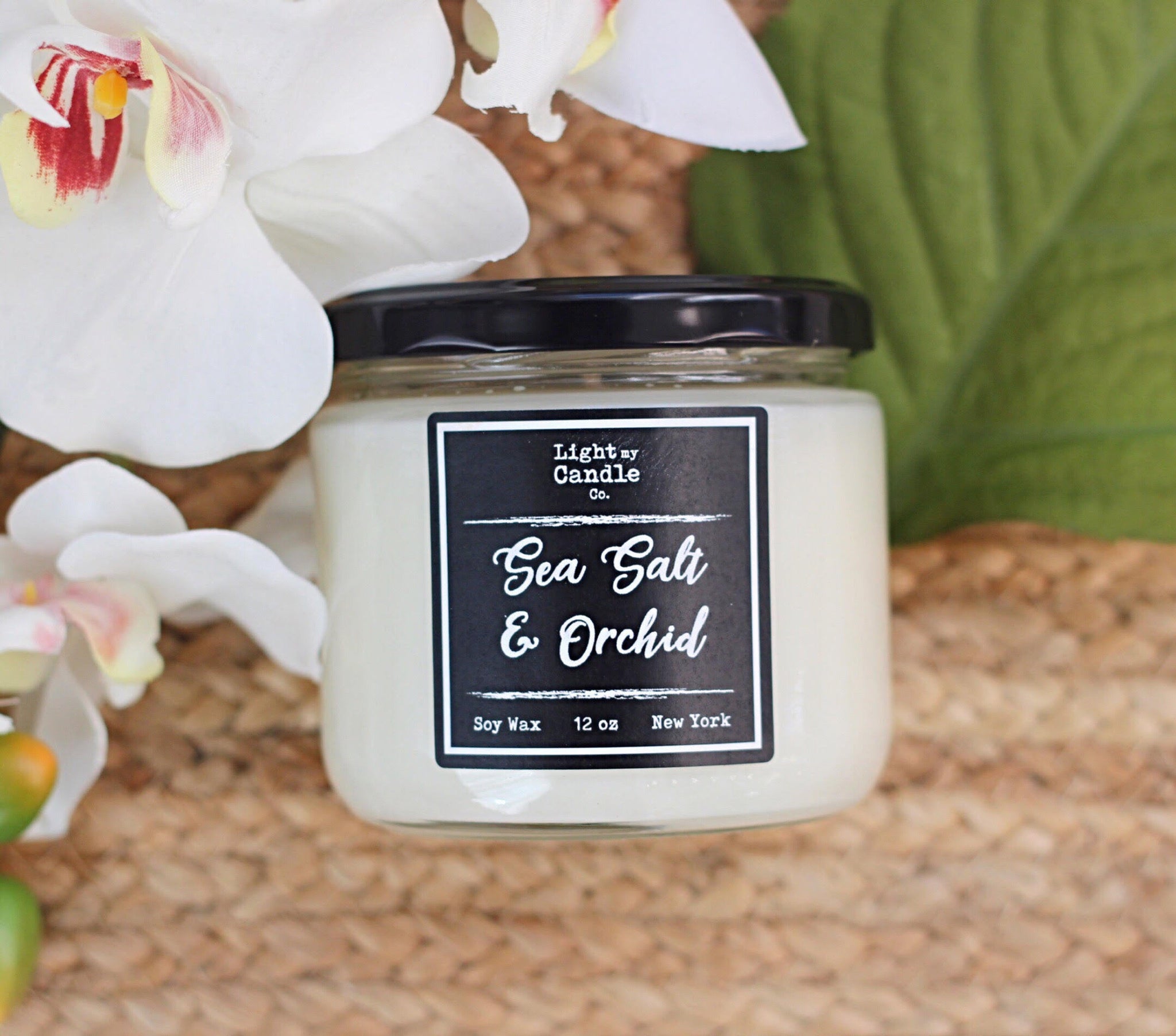 Sea Salt & Blossoms Soy Wax Candle